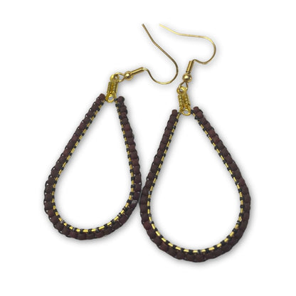 Brown Joy Earrings