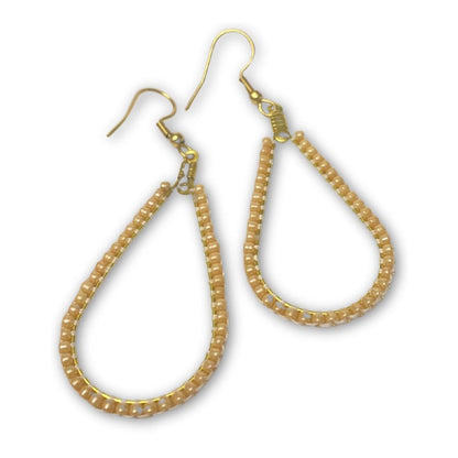 Gold Bead Joy Earrings