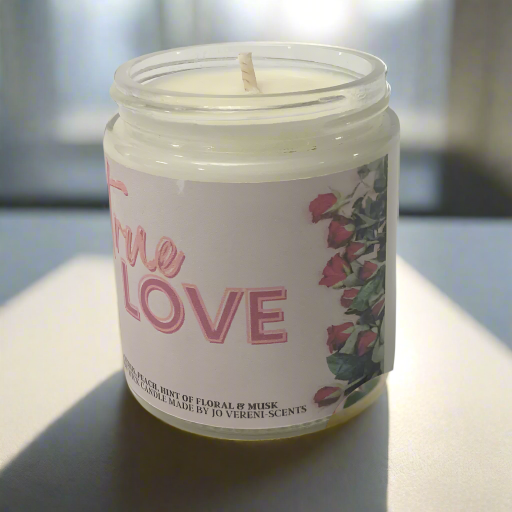 True Love Wood wick Candle