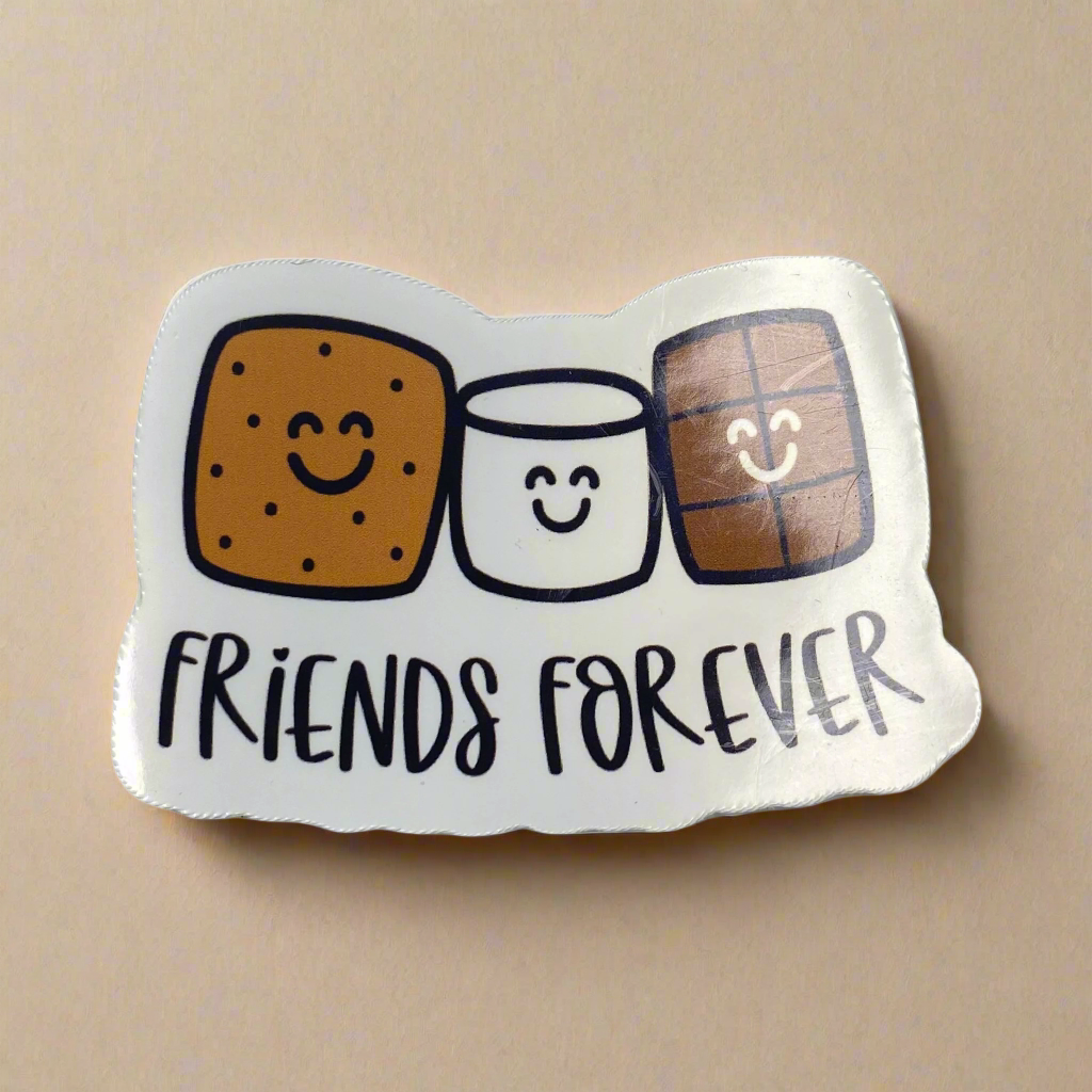 Friends Forever S'more Sticker