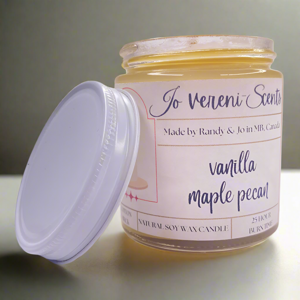 Vanila Maple Pecan Soy Wax Candles