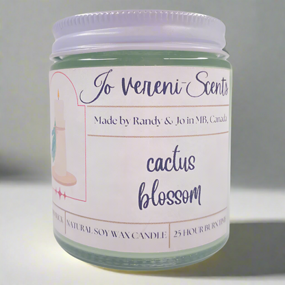 Cactus blossom Soy Wax Candles