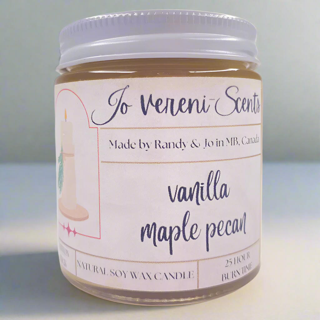 Vanila Maple Pecan Soy Wax Candles