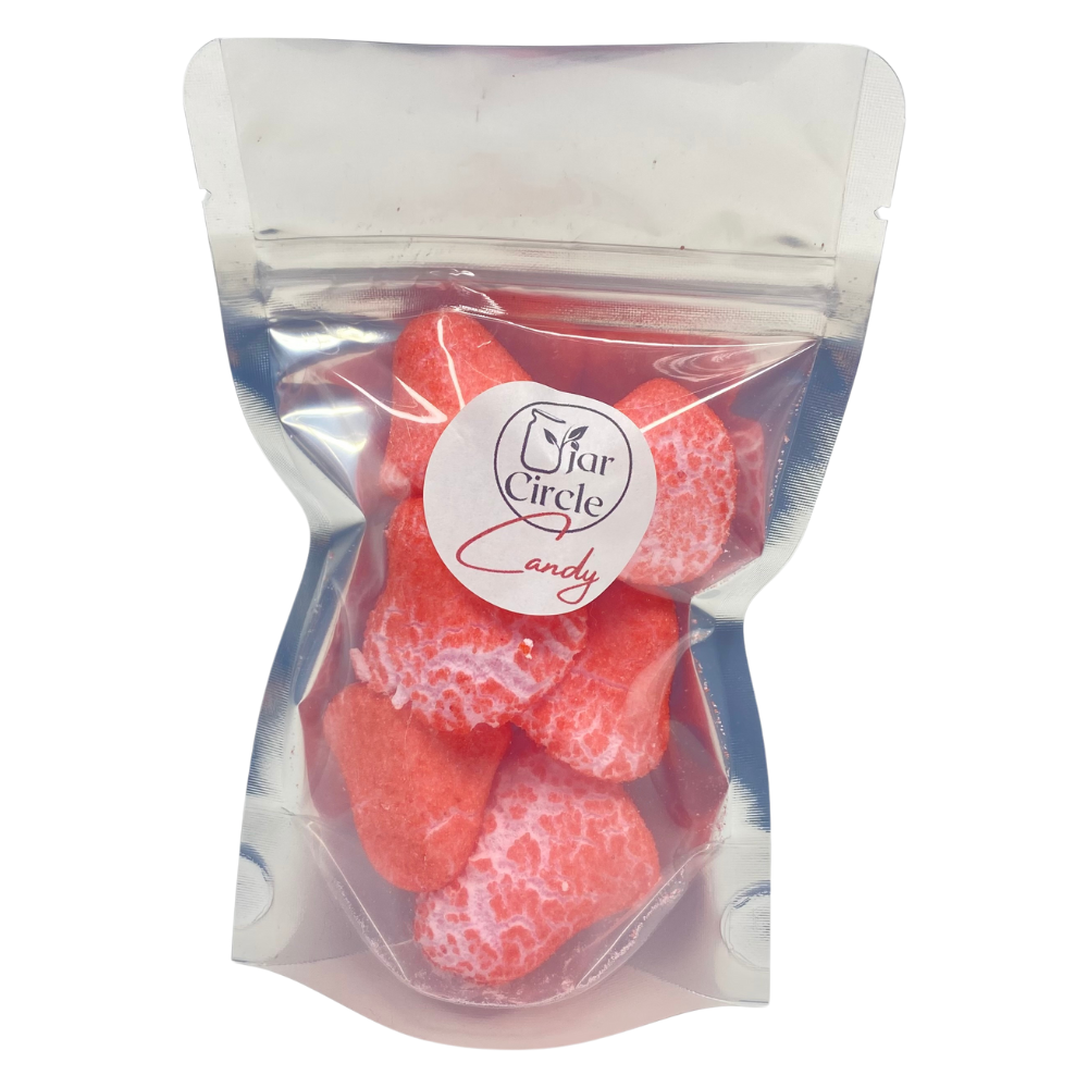 Freeze dried strawberry marshmallow