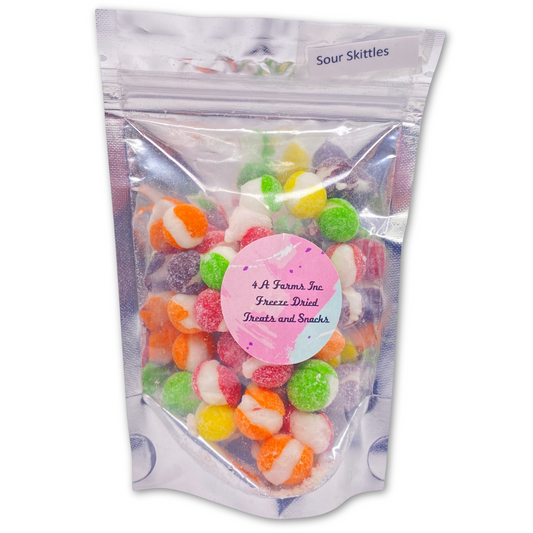 Freeze dried sour skittles small
