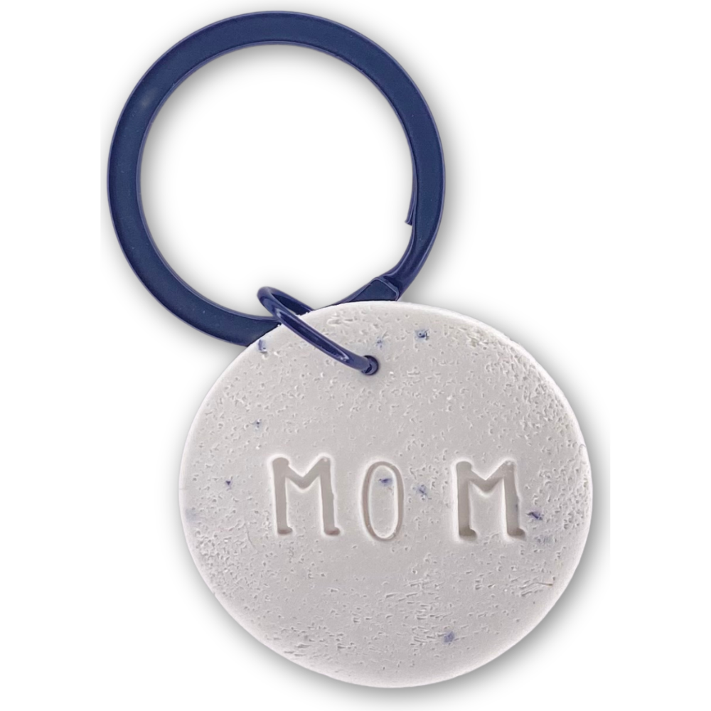 Mom Clay Keychain