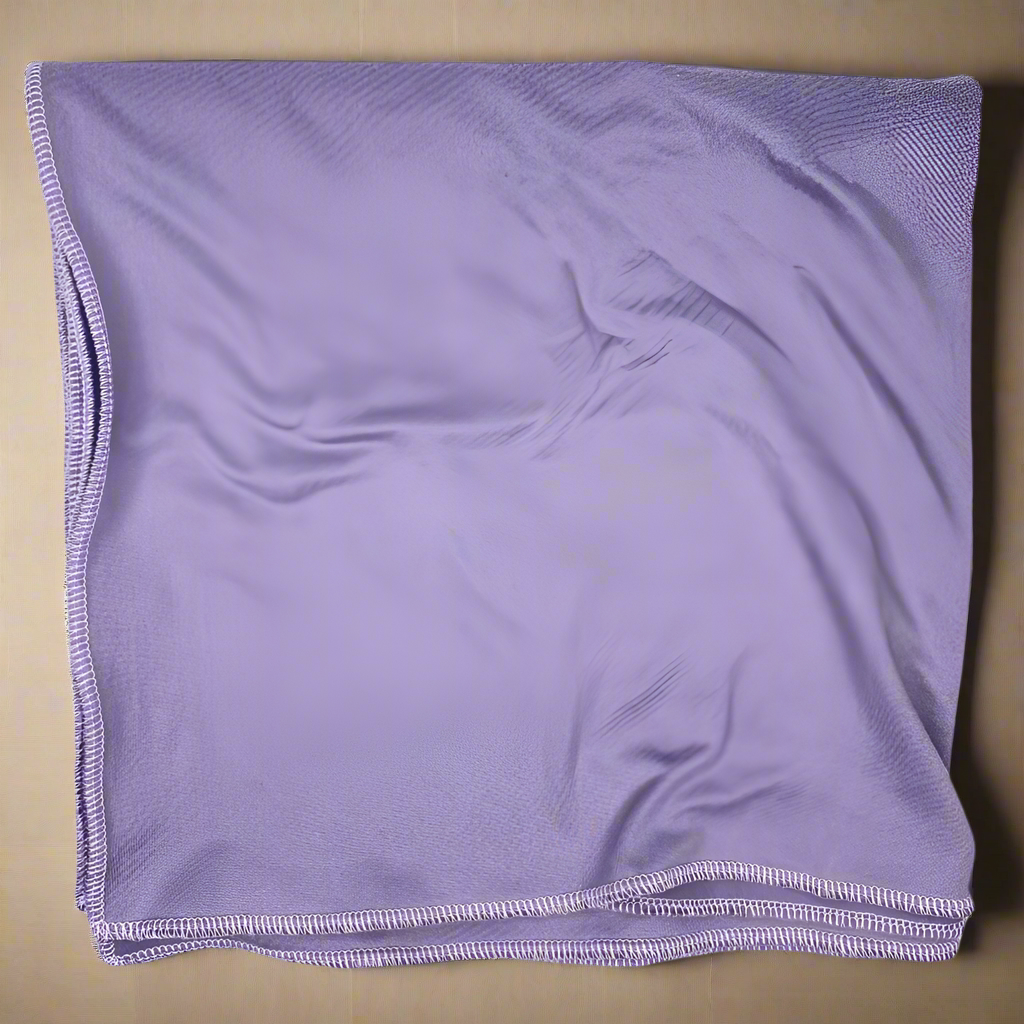 Purple Jersey Blanket With Hat