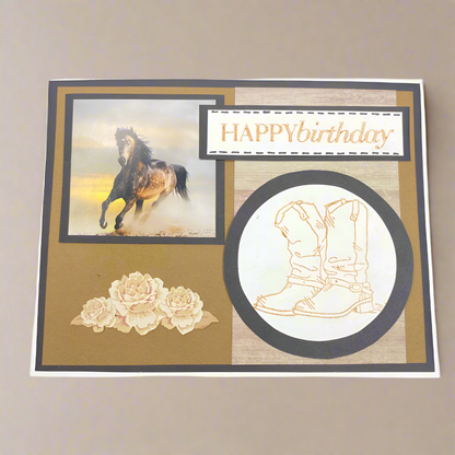 Horse Birthday Card