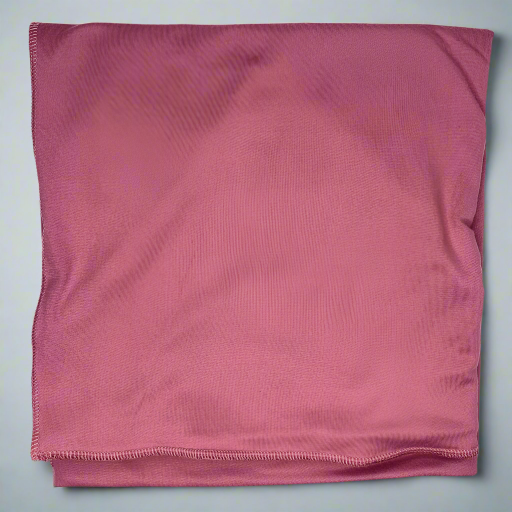 Pink Jersey Blanket With Hat