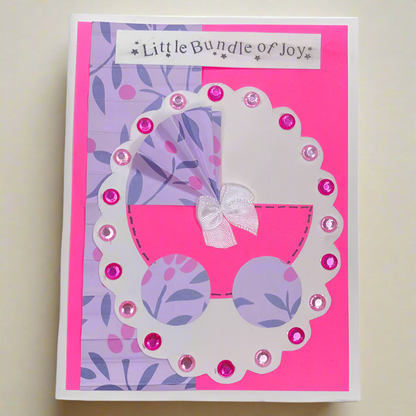 Little Bundle Of Joy Baby Shower Card