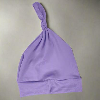 Purple Jersey Blanket With Hat