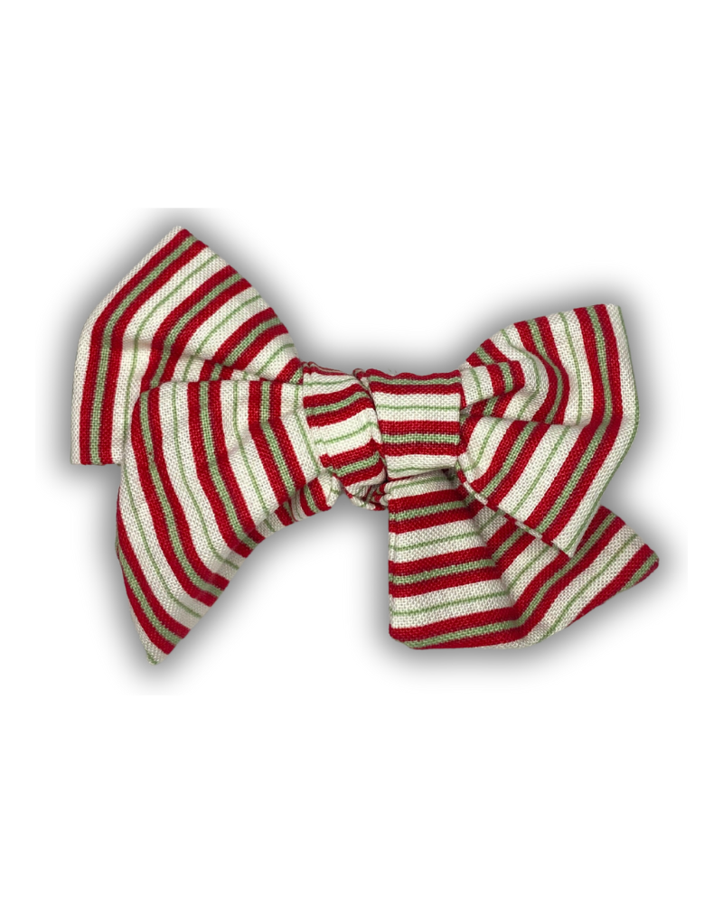 Red Striped Willow Bow